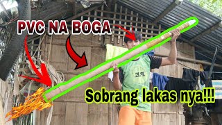 PVC NA BOGA  PAANO GUMAWA NG BOGA NA PVC Ganda ng tunog  Boga King [upl. by Buxton]