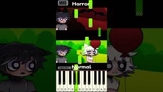 Trypophobia Sprunki  Wenda x Gray  Human version sonaextra  Piano Tutorial [upl. by Badr]