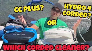 Poolmate Hydro 4 Corded Comparison [upl. by Anaul19]