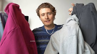 I Bought Hoodies From 5 Different Clothing Brands are they worth it [upl. by Heath353]