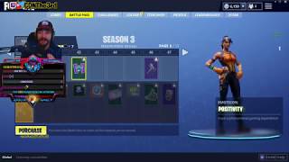 CDNThe3rd Reacts To Getting His Own Emote  Positivity  In Fortnite Battle Royale [upl. by Dolan]