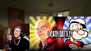 Saitama VS Popeye DEATH BATTLE [upl. by Kariv]