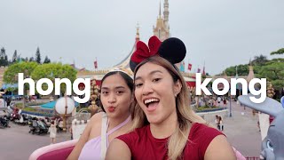 EXPLORING HONGKONG first time in disney vlog [upl. by Barby588]