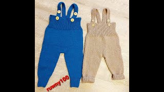 884Winter Projekte ❄️⛄Babyhose von unten gestrickt für Gr 68  74 und 74  80Tutorial Handarbeit [upl. by Aisul]