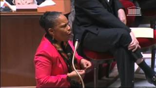 Christiane Taubira bestof mariage pour tous  part2 [upl. by Nnylacissej253]