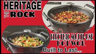 UNBOXING THE HERITAGE ROCK ELECTRIC MULTIUSE POTWOK [upl. by Elik]