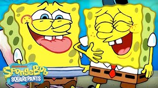 SpongeBob LAUGHING OUT LOUD For 10 Minutes Straight 😂  SpongeBob [upl. by Animrac]