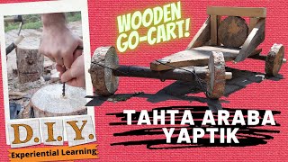 Tahta Araba  Tornet Yaptık  DIY Wooden Gocart [upl. by Casavant182]