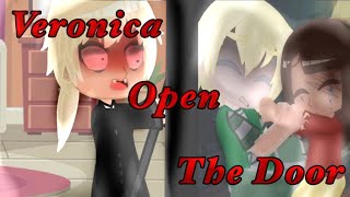 Veronica  Draco  Open The Door Please  Past AU  Dramione  Harry Potter  Gacha Meme [upl. by Suirred]