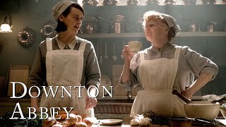 Inside Downton Abbeys Kitchen  Behind the Scenes  Downton Abbey [upl. by Alby74]