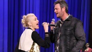 Lip Sync Battle with Gwen Stefani and Blake Shelton Tonight Show Jimm Fallon Review [upl. by Kacerek]