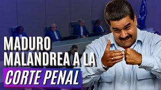 Maduro juega sucio a la Corte Penal ¿le saldrá bien [upl. by Cathi]