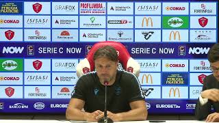 3070872024 CONFERENZA POST PERUGIA SPAL DI ANDREA DOSSENA [upl. by Crocker740]