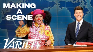 Why Cecily Strong Dressed as a Clown for Her Shocking ‘SNL’ Abortion Sketch  Making A Scene [upl. by Aicilif480]