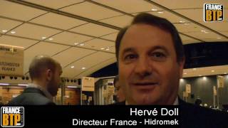 Hidromek en force sur Intermat 2012 [upl. by Attemaj]