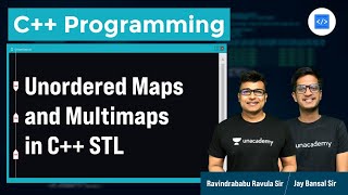 Unordered Maps and Multimaps in C STL  L76  C  RBR  Jay Bansal [upl. by Bonney937]