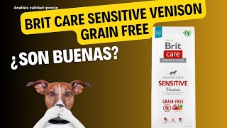 Análisis de alimento para perro BRIT CARE SENSITIVE VENISON GRAIN FREE [upl. by Sweyn]