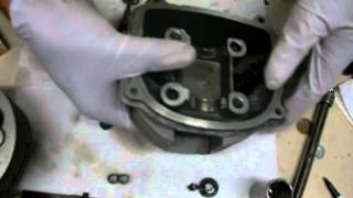 Gy6 How to remove valve springs and keepers without spring compress tool [upl. by Yud]