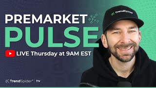 Premarket Pulse with Jason Krutzky  Live on TrendSpider [upl. by Ettennaej]