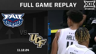 Florida Atlantic vs UCF Full Game Replay  202425 Big 12 Men’s Basketball [upl. by Ahsaz]