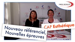 CAP Esthétique  nouveau référentiel nouvelles épreuves [upl. by Ayanet]