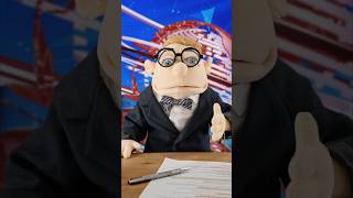 KrawattenWahl Merz zweifelt comedy funny humor puppet lustig animation lachen shorts [upl. by Nueoras]