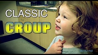 CLASSIC CROUP Live Diagnosis with Dr Paul [upl. by Anoy942]