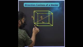 DIRECTION COSINES OF VECTOR 🔥🔥 vectorclass11 vectoranalysis directioncosines [upl. by Eiramanit]