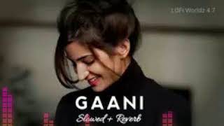 GAANI  Slowed  Reverb  Lofi  Akhil  New Punjabi Song 2024 [upl. by Heisser]