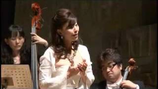 Caccini Ave Maria Seiko Lee soprano recital 2009 in Tokyo Bukan Kaikan [upl. by Nnyloj]