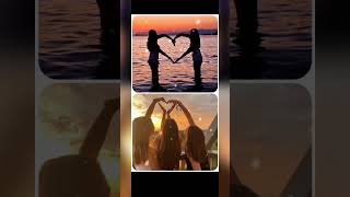 Two bestie Vs three bestie bollywood music song newsong gift truefriends bestfriendsforever [upl. by Axela]