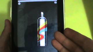 Samsung Galaxy Tab P6210  Review Android APP Farba w Spay  PTBR  Brasil [upl. by Huldah]