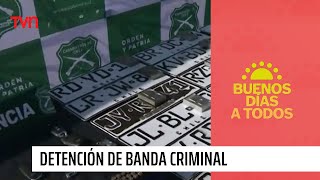 Las vendían en 10 regiones Desbaratan al quotsupermercadoquot de patentes falsas  Buenos días a todos [upl. by Wulfe]