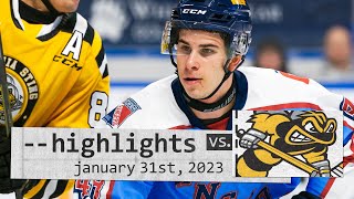 Game Highlights  Sting vs Rangers  Jan 31st 2023 [upl. by Ajidahk]