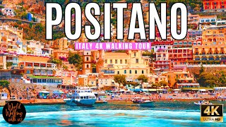 POSITANO Italy 🌞 Most Beautiful Villages in Italy 🍷 4k Video Walk [upl. by Esertak808]