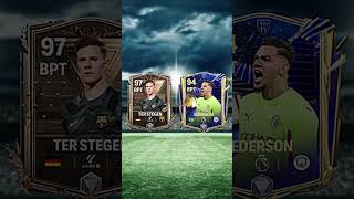 Ter Stegen vs Ederson fcmobile cards terstegen ederson [upl. by Landel]