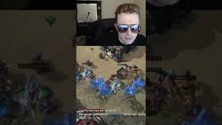 Scvs can load from lowground to high ground Command Center  groovy1233 on Twitch starcraft [upl. by Charlean726]