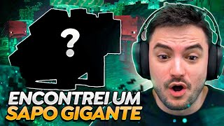 ENCONTREI UM SAPO GIGANTE NO MINECRAFT 305 [upl. by Ordisi]