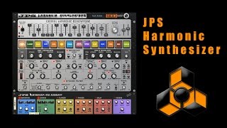 Propellerhead Reason Re Review JPS Harmonic Synthesizer [upl. by Anna-Maria]