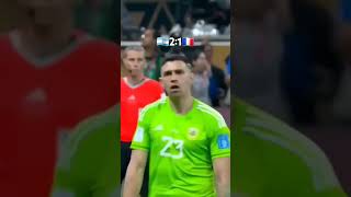 Argentina vs France 2022 world cup final penalty shootout [upl. by Marchak]