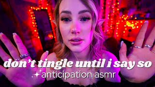 asmr  tingle control  anticipation [upl. by Clevey]