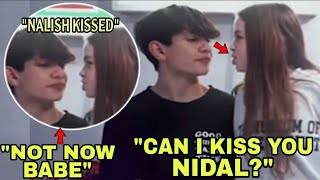 Salish Matter CAUGHT TRYING To KISS Nidal Wonder On The Lips 😱😳 With Proof [upl. by Shayna]