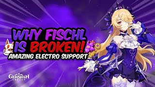 Why You NEED To Build Fischl amp Why Shes BROKEN Advanced Fischl Guide amp Build  Genshin Impact [upl. by Mattah542]