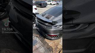 Full Exposed Carbon Topcar Porsche 911 Turbo S 992 viral youtube youtubeshorts [upl. by Abbe]