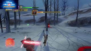 Disney Infinity 30 Force Awakens Part 7 Finn Rey vs Kylo Ren FINALE [upl. by Given814]