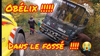 LA PEUR DE NOTRE VIE  😭 NÔTRE BUS DANS LE FOSSÉ [upl. by Ikeda655]