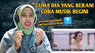 IERA MILPAN  RETAK HATIKU Official Music Video  🇮🇩 REACTION [upl. by Gratianna616]