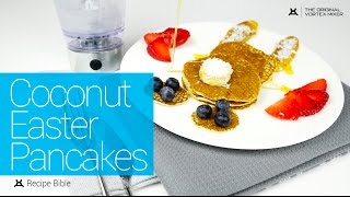 PROMiXX Recipe Bible How to Make Easter Bunny Pancakes [upl. by Llertnor636]