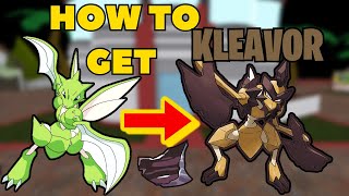 How To Evolve Scyther into Kleavor  Pokemon Brick Bronze Odyssey Roblox [upl. by Evol503]