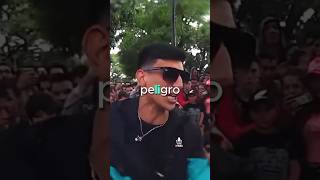 cuando TRUENO volvió a las plaza vs STUART trueno stuart rap freestyle [upl. by Schreibe]